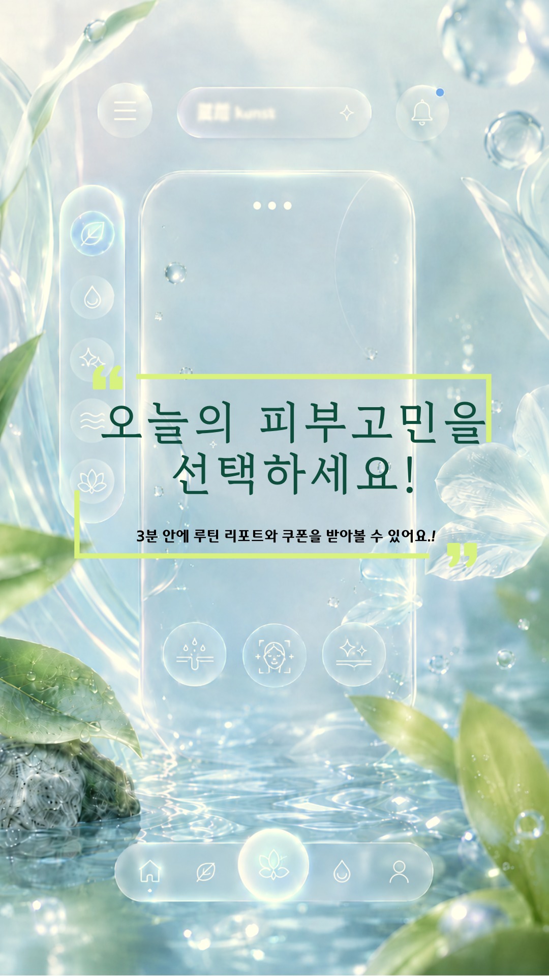 오늘의 피부고민